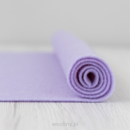 Filc wełniany 3mm dekoracyjny JASNA LILA