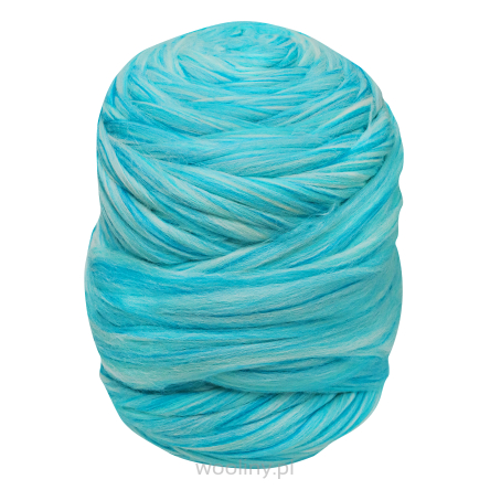 Kocyk czesankowy do sesji noworodkowej LODOWA