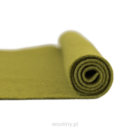 Filc wełniany 2mm OLIWKOWY 30x30cm dekoracyjny