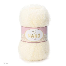 Włóczka NAKO PARIS 100g KREMOWY 2098