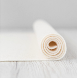 Filc wełniany 2mm BIAŁY ECRU 30x30cm dekoracyjny