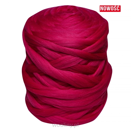 Wełna czesankowa polska SMOCZA KREW #93