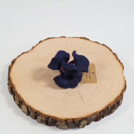 Damska broszka filcowa kwiat