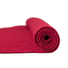 Filc wełniany 3mm dekoracyjny TRUSKAWKOWY 