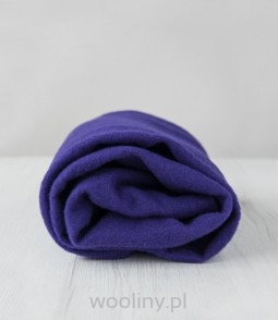 Filc igłowy prefilc wełniany merino ŚLIWKA 19mic