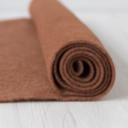 Filc wełniany 2mm dekoracyjny Melanż brązu
