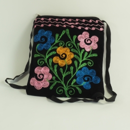 Torba orientalna na zamek ze wzorami Suzani