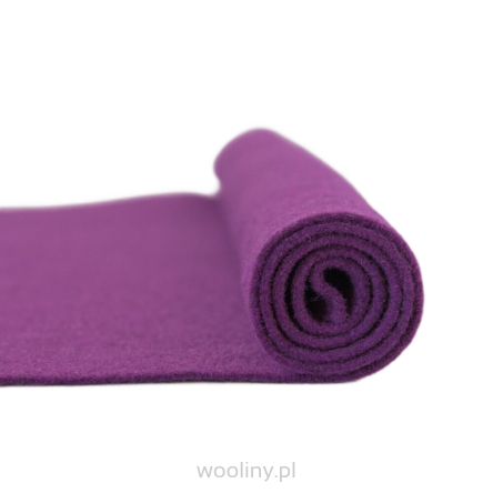 Filc wełniany 2mm JAGODOWY 30x30cm dekoracyjny