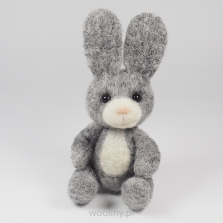 Królik filcowy do fotograficznej noworodkowej