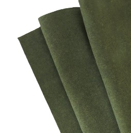 Filc wełniany 70% dekoracyjny 2mm MELANŻ ZIELONY