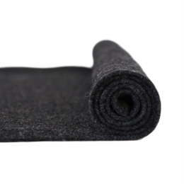 Filc wełniany 2mm Antracyt 30x30cm dekoracyjny