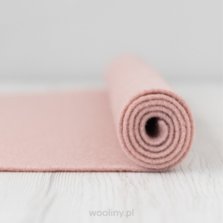 Filc wełniany 2mm dekoracyjny BRUDNY RÓŻ