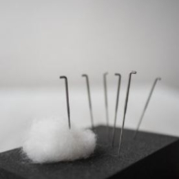 Mata gąbkowa do filcowania na sucho 10x20cm