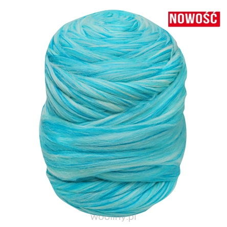 Wełna czesankowa polska KRAINA LODU #121