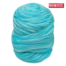 Wełna czesankowa polska KRAINA LODU #121