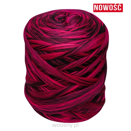 Wełna czesankowa polska Lady Punk #123 filcowanie