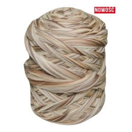 Kocyk czesankowy do sesji noworodkowej WANILIOWY