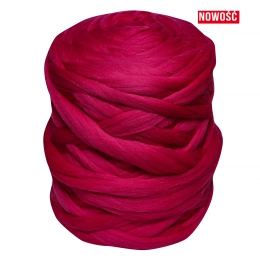 Wełna czesankowa polska SMOCZA KREW #93 hurt 4,5kg