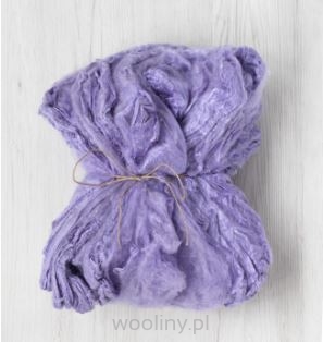 Jedwabne chusteczki 25x25cm silklaps LAWENDA