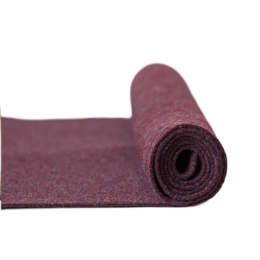 Filc wełniany 3mm MELANŻ BORDOWY 30x30cm dekoracyjny