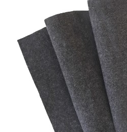 Filc wełniany 70% dekoracyjny 2mm ANTRACYT