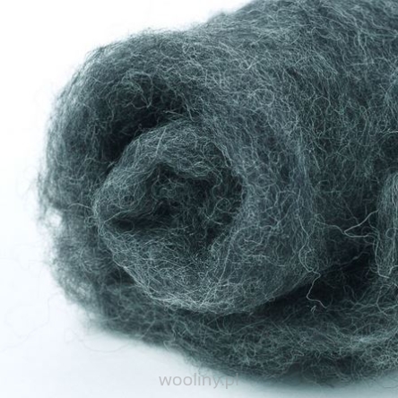 Wełna w błamie do filcowania MELANŻ GRAFITOWY