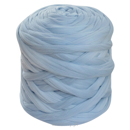 Wełna czesankowa do wyplatania koców 4,5kg JASNY NIEBIESKI #74