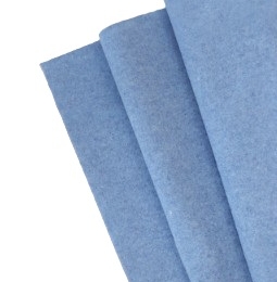 Filc wełniany 70% dekoracyjny 2mm MELANŻ BŁĘKITNY