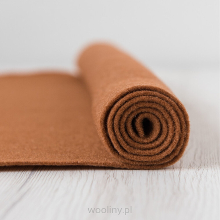 Filc wełniany 2mm CYNAMON 30x30cm dekoracyjny