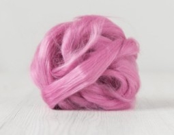 Ramia czesanka Pokrzywy CYKLAMEN do filcowania