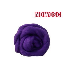 Wełna czesankowa 19mic AMETYST merynos australijski 