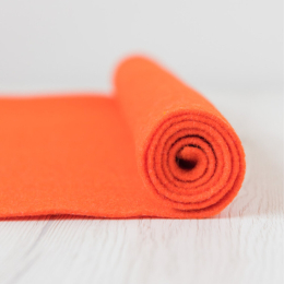 Filc wełniany 3mm dekoracyjny POMARAŃCZOWY