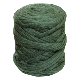 Wełna czesankowa do wyplatania koców 4,5kg MELANŻ ZIELONY #47