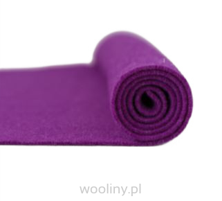 Filc wełniany 2mm Fioletowy 29x29cm dekoracyjny