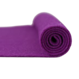 Filc wełniany 2mm Fioletowy 29x29cm dekoracyjny