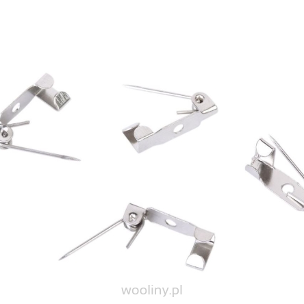 Baza do broszek agrafka 15x4 mm