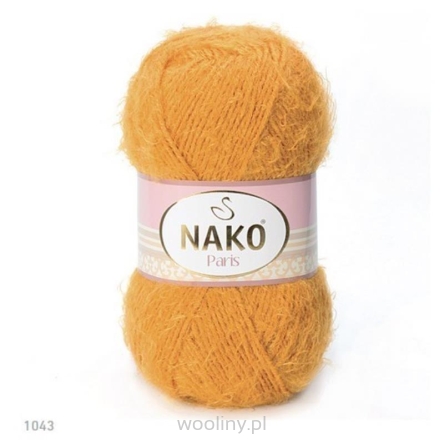 Włóczka NAKO PARIS 100g 1043 musztarda