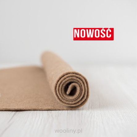 Filc wełniany 3mm dekoracyjny PUSTYNNY