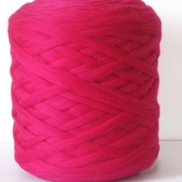 Wełna czesankowa Mini polska CYKLAMEN 3kg HURT