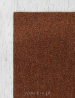 Filc wełniany 2mm KAKAOWY 30x30cm dekoracyjny