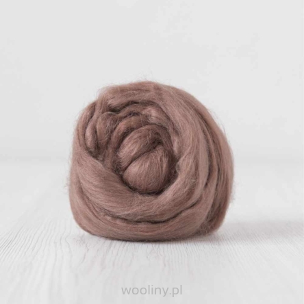 Czesanka wiskozy do filcowana Cappuccino 