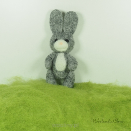 ZIELONA TRAWA- Chmurka wełniana do wypełnienia koszy do sesji noworodkowej