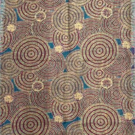 Damski męski szal z wełny merino 