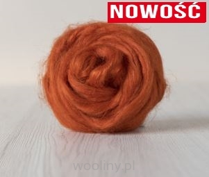 Czesanka lniana len barwiony DYNIA