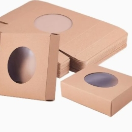 Opakowanie eko pudełko kraft do biżuterii