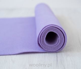 Filc wełniany 2mm LAWENDA 30x30cm dekoracyjny