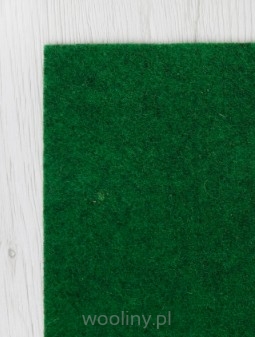 Filc wełniany 2mm 30x30cm ZIELONA TRAWA dekoracyjny