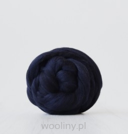 Wełna czesankowa 19mic MELANŻ CIEMNY  merynos australijski