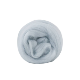 Wełna czesankowa merynos australijski 19mic BLADY BŁĘKIT