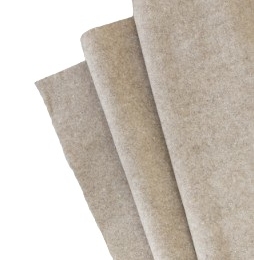 Filc wełniany 70% dekoracyjny 2mm MELANŻ CIEMNO BEŻOWY